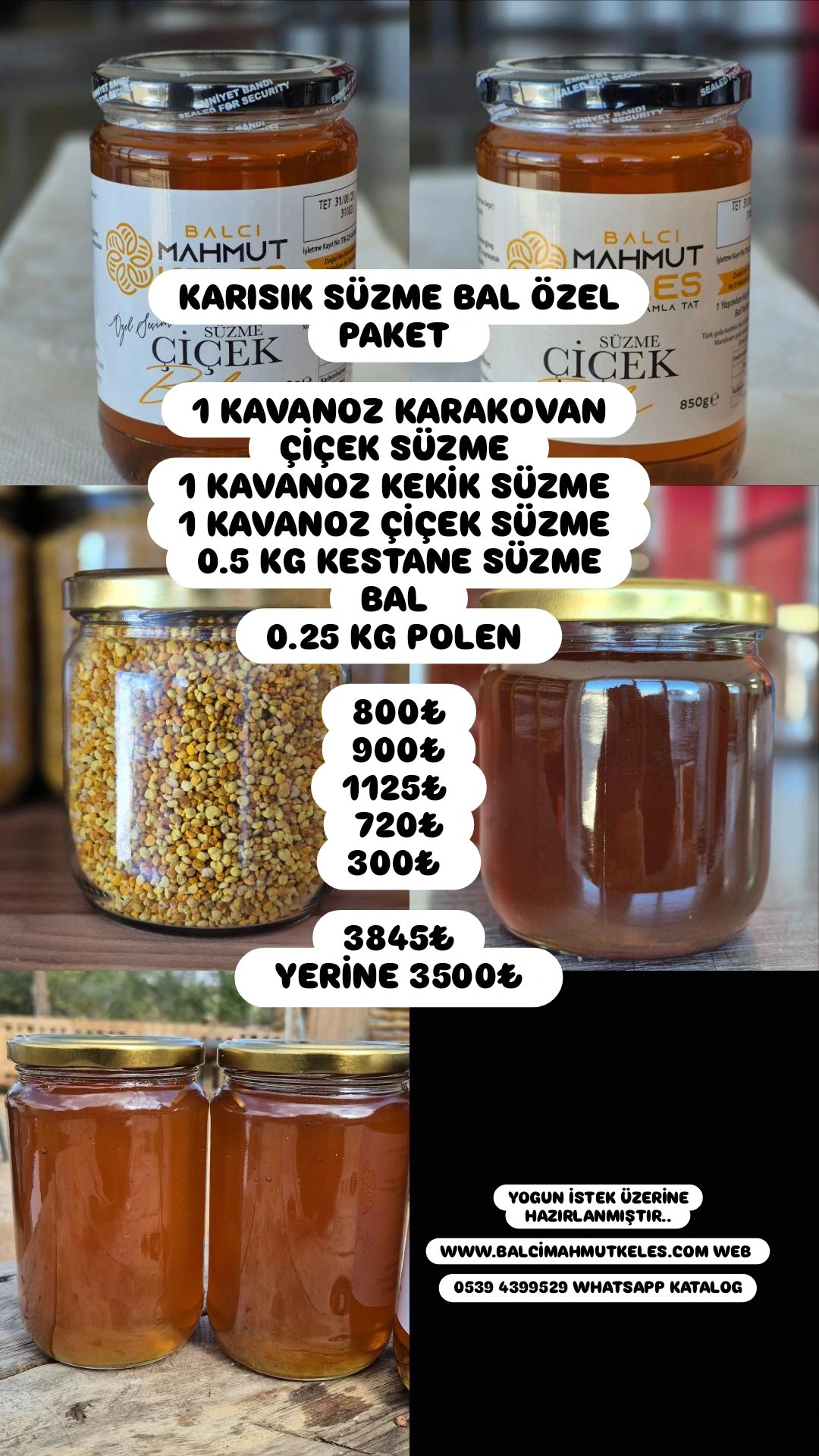2026/10/1292734.jpg KARIŞIK SÜZME BAL ÖZEL PAKET - Görsel 1